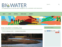 Tablet Screenshot of biowater.info